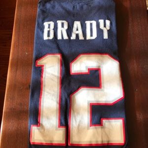 Navy blue New England Patriots/Tom Brady T-shirt